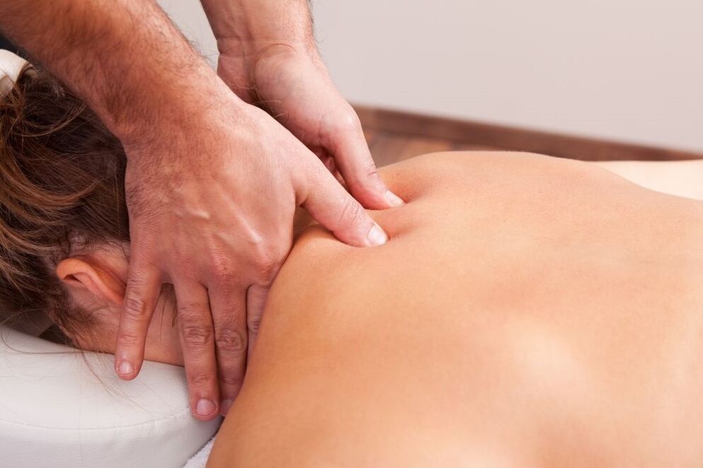 cervical osteochondrosis massage