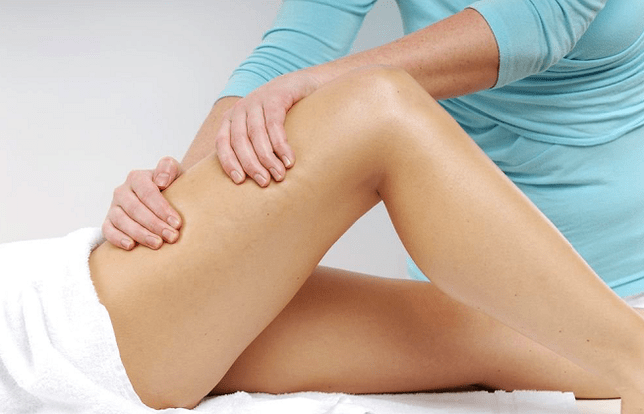 Massage with hip osteoarthritis